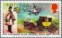 Antigua # 334 mint